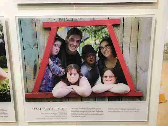 Photo of a photo of 6 people.