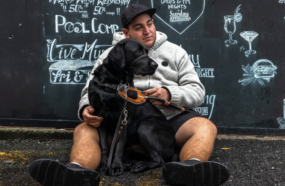 James Norquay, a 24-year-old legally blind photographer