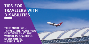 Tips for travelers with disabilities