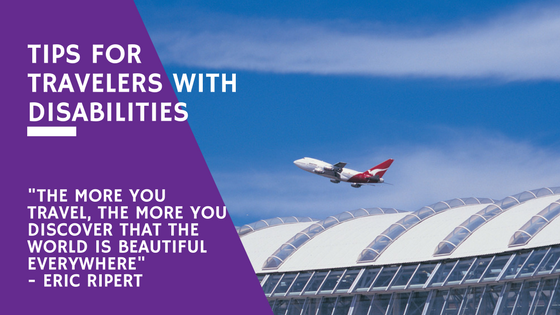 Tips for travelers with disabilities