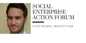 Social Enterprise Action Forum guest speaker Bradley Clair from Amplfy