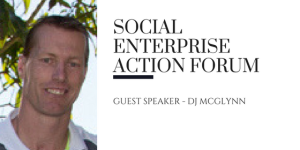 Social Enterprise Action Forum guest speaker DJ McGlynn from Compass