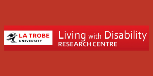 La Trobe University Living with Disability Research Centre Logo