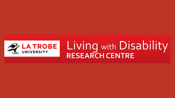 La Trobe University Living with Disability Research Centre Logo