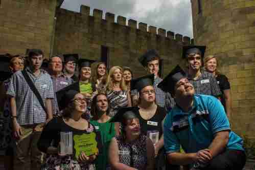 Mainstream and Me team at graduation