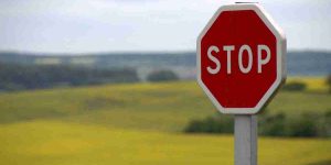 stop sign