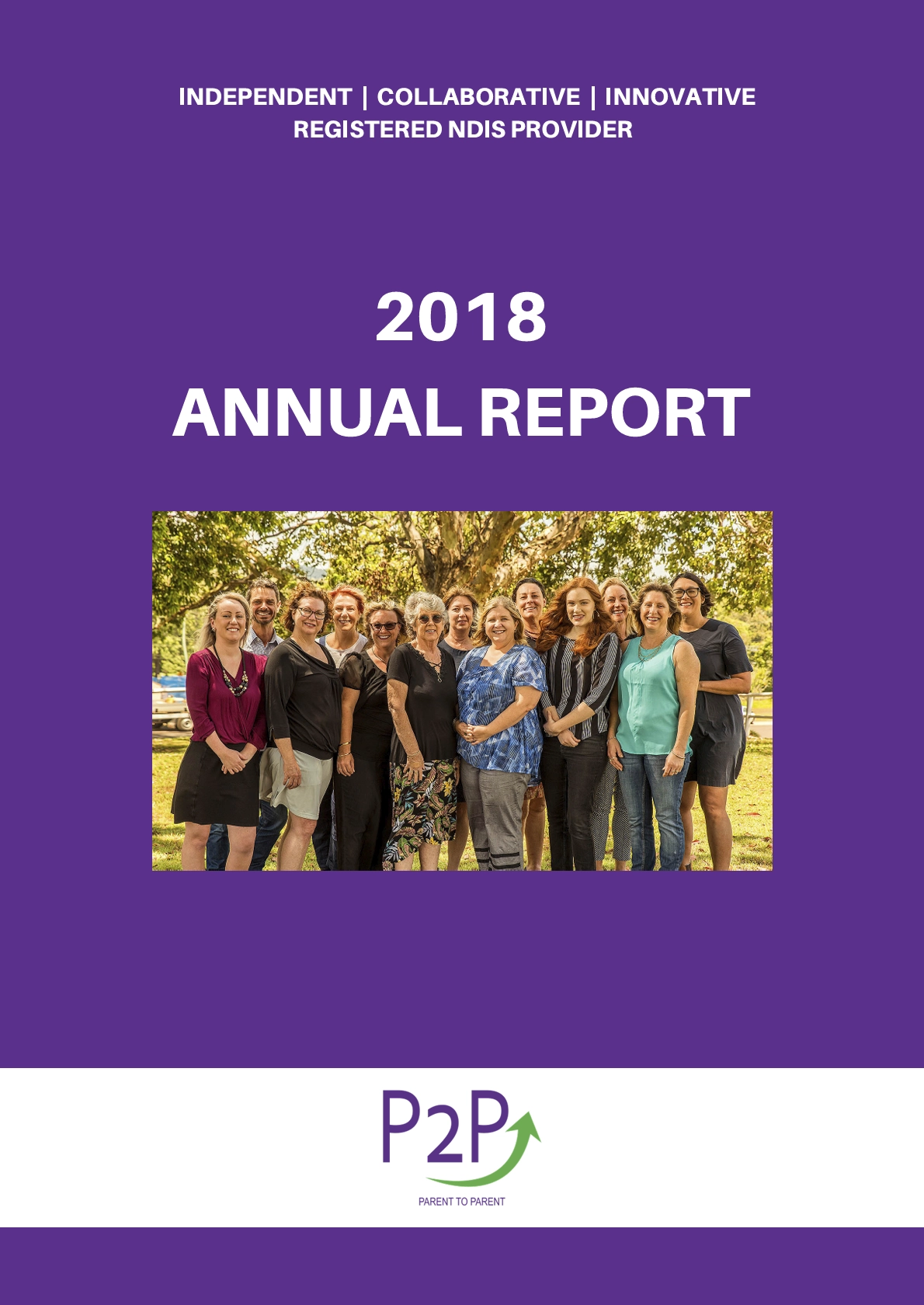 Cover of Annual Report 2018